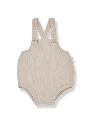 Beige cotton Dido romper 1+IN THE FAMILY KIDS | DIDONUDE